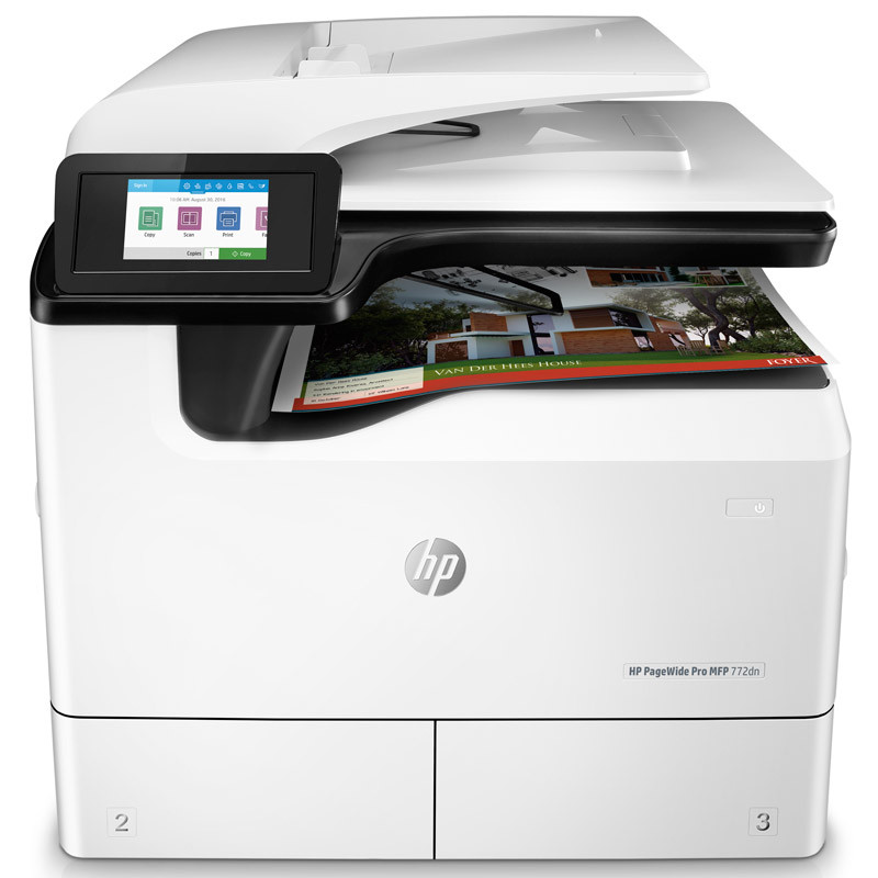 HP PageWide Pro MFP 772dn 企業級彩色文印的高效之選